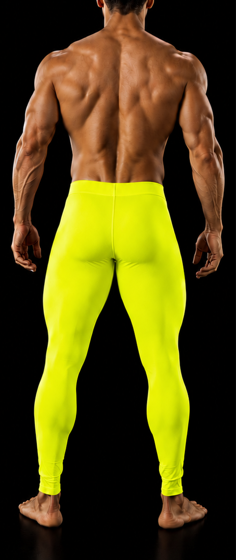 Licra Larga Amarillo Neón